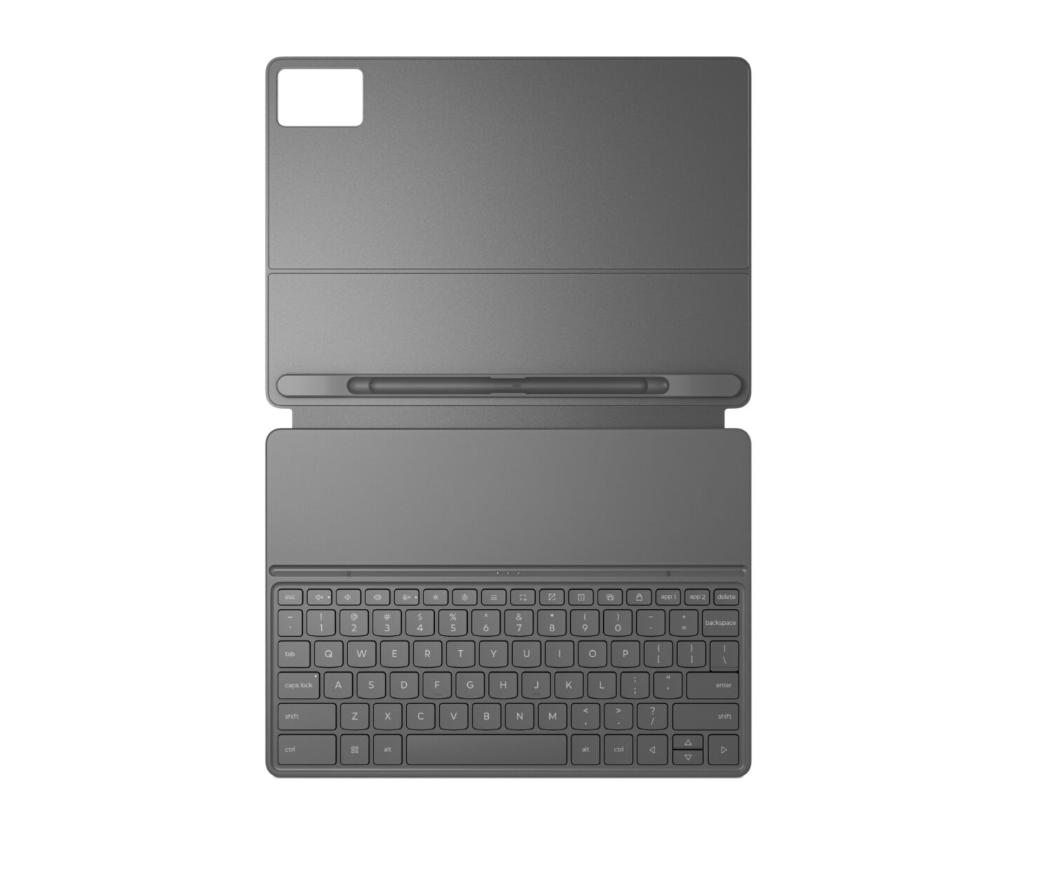 Lenovo Accessories Folio Keyboard For Idea Tab Plus | Lenovo Folio Keyboard For Idea Tab Plus | US-ENG | Bluetooth | Luna Grey - Image 4