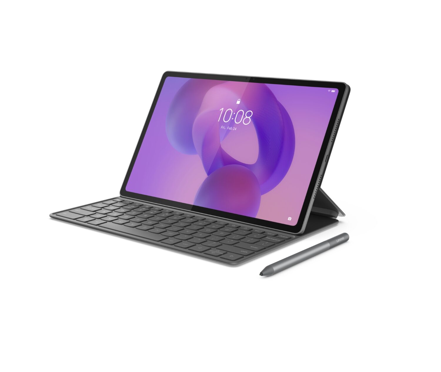 Lenovo Accessories Folio Keyboard For Idea Tab Plus | Lenovo Folio Keyboard For Idea Tab Plus | US-ENG | Bluetooth | Luna Grey - Image 3