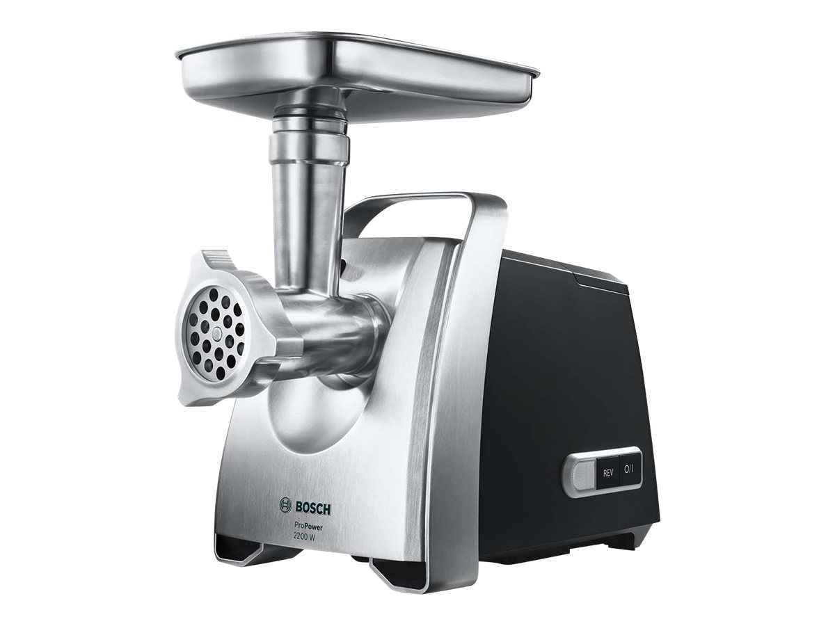 Bosch MFW68640 ProPower Meat mincer, 2200 W, Black/Stainless Steel | Bosch