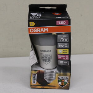 SALE OUT. Osram Žalgiris Edition E27 1055lm LED lamp with remote | Osram Žalgiris Edition E27 1055lm LED Lamp with Remote | E27 | 9.5 W | 2700K warm white, green | DAMAGED PACKAGING