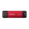 Kingston Dual Portable Solid-State Drive, USB Type-A and Type-C | 512 GB | Solid-state drive interface USB 3.2 Gen 2 | Read speed 1050 MB/s | Write speed 950 MB/s