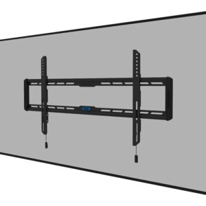Neomounts WL30-550BL18 TV mount wall 43-86" - ultra-flat - easy install, Black | Neomounts