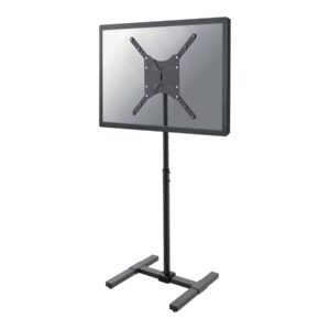 Neomounts Floor stand | NS-FS100BLACK | Height adjustment, Tilt, Rotate | 10-55 " | Maximum weight (capacity) 20 kg | Black