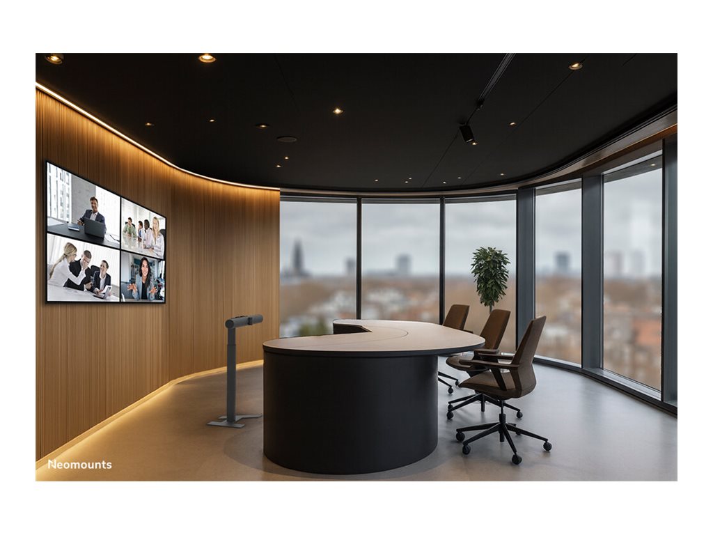 Neomounts AV80-500BL Videobar floor stand - VESA - max 10 kg - universal, Black | Neomounts - Image 7