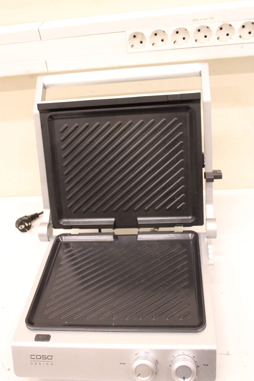 Caso Double Contact Grill | SteakChef | Contact grill | 2000 W | Stainless Steel | USED,DIRTY - Image 4