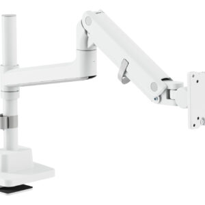 Digitus Desk Mount | DA-90476 Single Monitor Mount | Height, tilt, pivot, rotation, depth | 57 " | Maximum weight (capacity) 27 kg | White