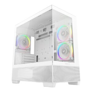 Deepcool CG380 3F MIDI TOWER CASE, White | Deepcool