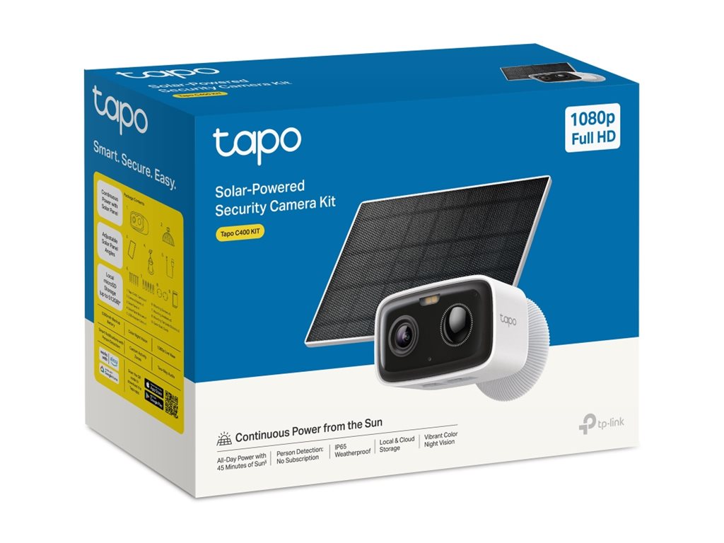 TP-Link Tapo C400 KIT Solar-Powered Security Camera Kit - Image 3