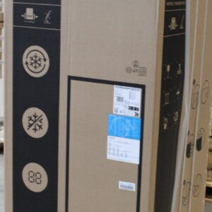 Midea Refrigerator | MDRB489FGE02O | Energy efficiency class E | Free standing | Combi | Height 201 cm | No Frost system | Fridge net capacity 247 L | Freezer net capacity 83 L | Display | 41 dB | Stainless steel | DAMAGED PACKAGING