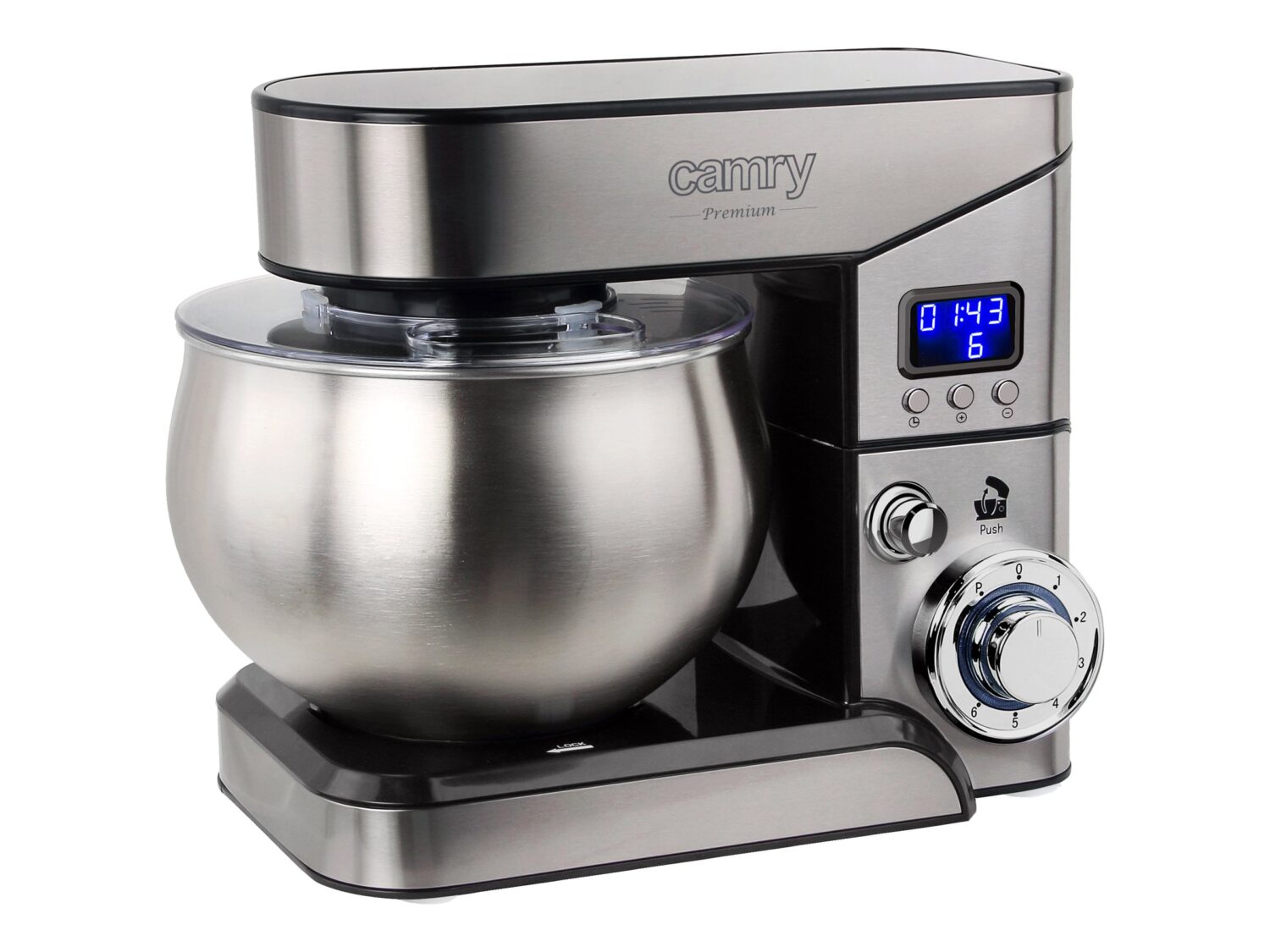 Camry | Planetary Food Processor | CR 4223 | 2000 W | Number of speeds 6 | Bowl capacity 5 L | Silver - Image 7