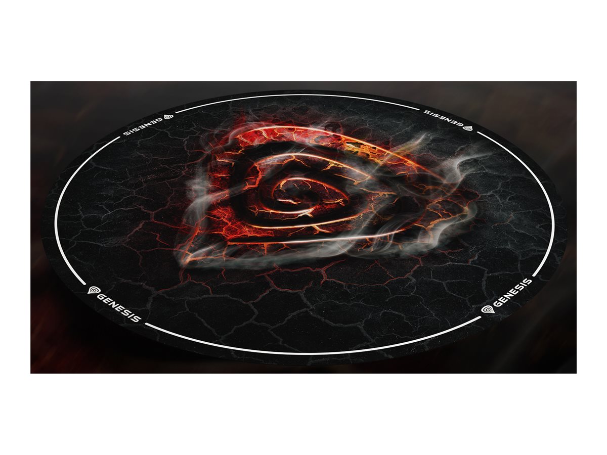 Genesis Tellur 400 Round Lava Floor Mat | Black - Image 8
