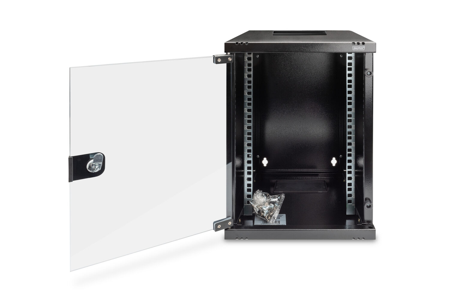 Digitus | Wall-mounted housing 254 mm (10") - 312 x 300 mm | DN-10-09U-B - Image 2