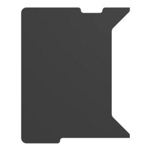 Genesis | Holm Modular Side Desk Top Left 60cm | NDS-2282 | Anthracite Black