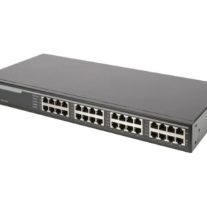 DIGITUS 10G Ethernet PoE+ Injector Hub, 802.3at, 10G