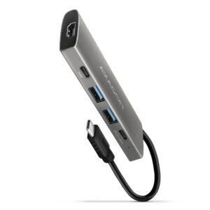 AXAGON Multi-port USB-C 10Gbps hub, 13cm | HMC-5G21