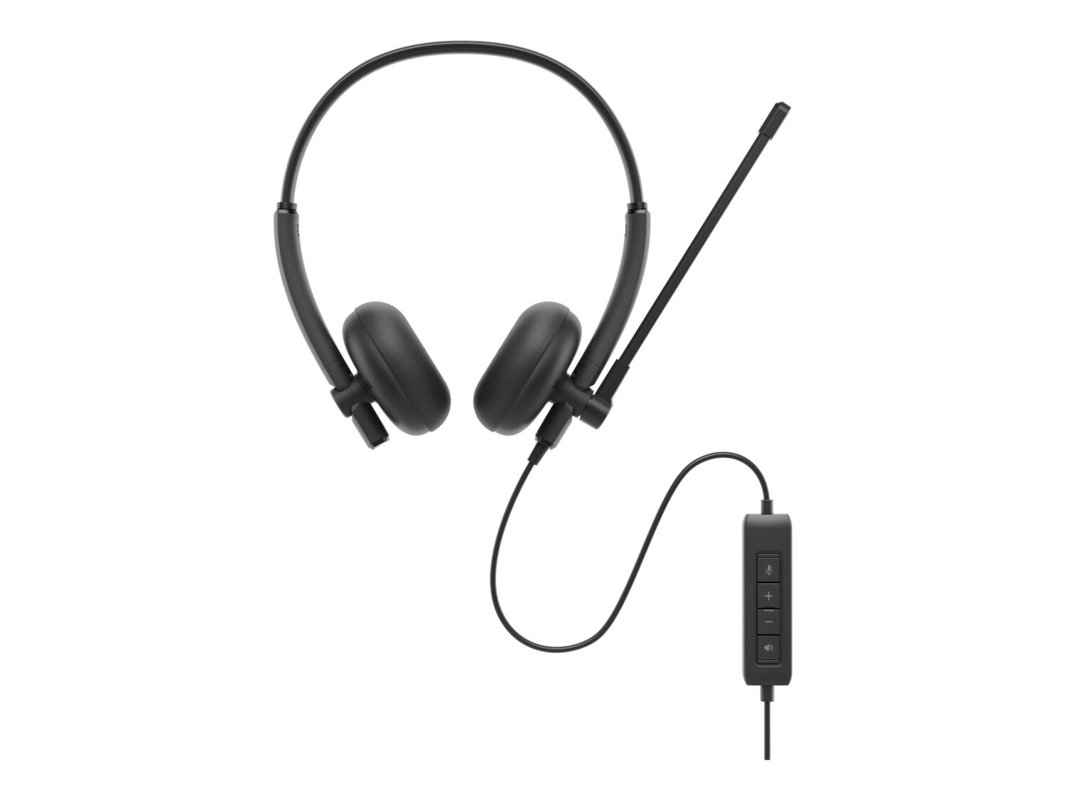 Dell | Headset | WH125 | Built-in microphone | USB Type-A | Black - Image 2