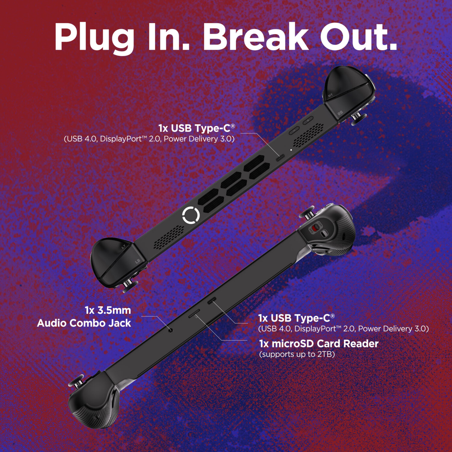 Lenovo Legion Go 8ASP2 (Power adapter not included) | Eclipse Black | 8.8 " | OLED | Touchscreen | WUXGA | 1920 x 1200 pixels | Glossy | AMD Ryzen Z2 Extreme | 32 GB | Soldered LPDDR5x | Solid-state drive capacity 2000 GB | AMD Radeon Graphics | Windows Home 11 | 802.11ax | Bluetooth version 5.3 | Warranty 24 month(s) - Image 54