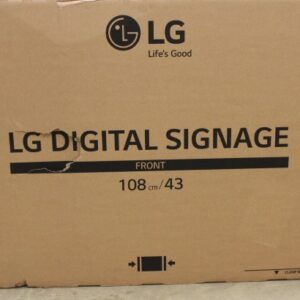 SALE OUT. LG 43UH5N-M 43“ 3840x2160/m2/16:9/8ms/HDMI | LG 43UH5N-M | 43 " | Landscape/Portrait | 24/7 | webOS | Wi-Fi | DAMAGED PACKAGING | 500 cd/m² | 8 ms | 178 ° | 178 °