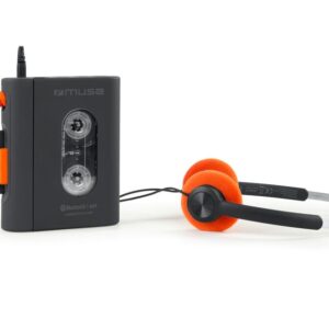 Muse | Portable Cassette Player With Headphones | M-136 WM | Bluetooth | USB connectivity