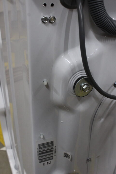 SALE OUT. Candy RO1486DWME/1-S Washing Machine, A, Front loading, Depth 53 cm, 8 kg, White | Candy Washing Machine | RO 1486DWME/1-S | Energy efficiency class A | Front loading | Washing capacity 8 kg | 1400 RPM | Depth 53 cm | Width 60 cm | Display | TFT | Steam function | Wi-Fi | White | DAMAGED PACKAGING, BROKEN TOP COVER HOLDERS, UNEVEN SPACING BETWEEN PARTS, DENTS ON SIDE AND BACK - Image 7