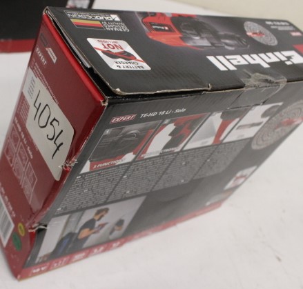 SALE OUT. Einhell Cordless Rotary Hammer | TE-HD 18 Li-Solo | DAMAGED PACKAGING
